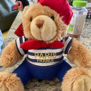 Keel Toys Paris France Bear! COLLECTABLE